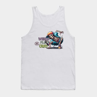 Hip Hop Skeleton Tank Top